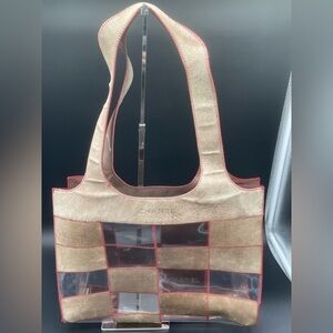 Chanel Naked Patchwork Suede and PVC Tote